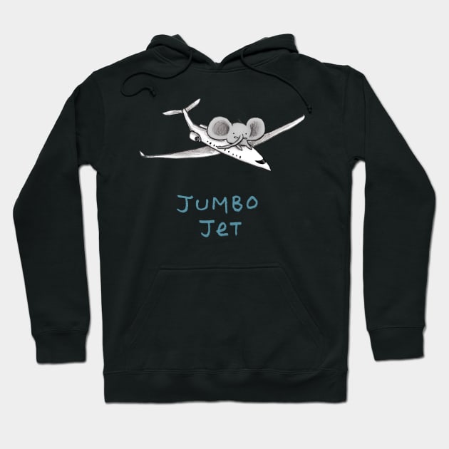 Jumbo Jet Hoodie by Sophie Corrigan